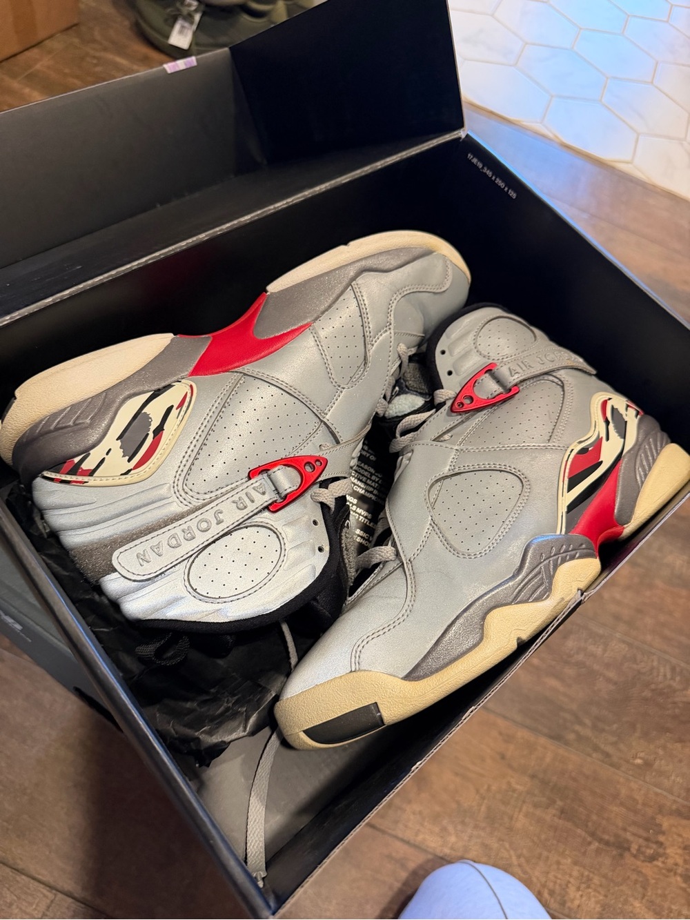 Reflection of Champion Jordan Retros